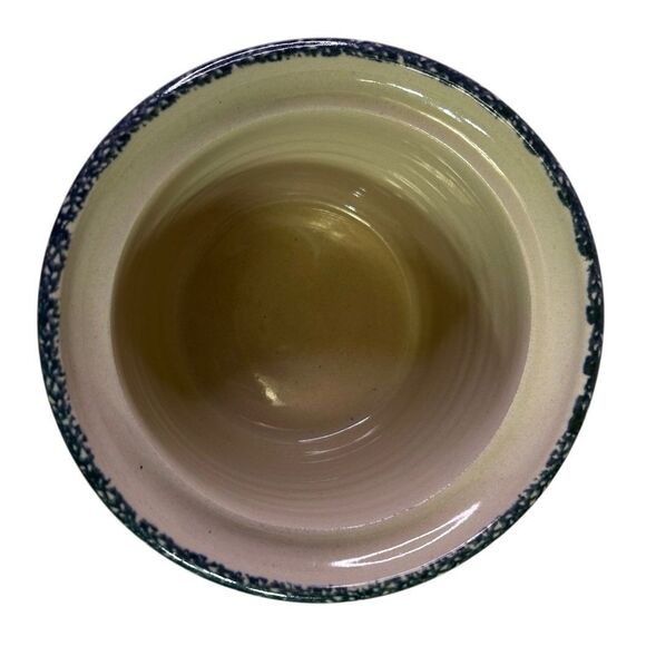 Home & Garden Party Rooster Crock 4” Small Canister Jar & Lid Handmade USA 2000 - Picture 8 of 13